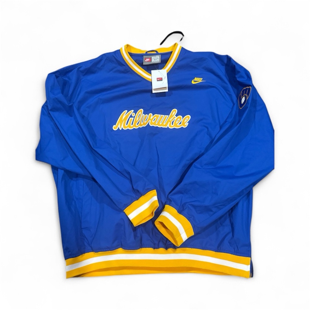 Nike Vintage Milwaukee Brewers Pullover
